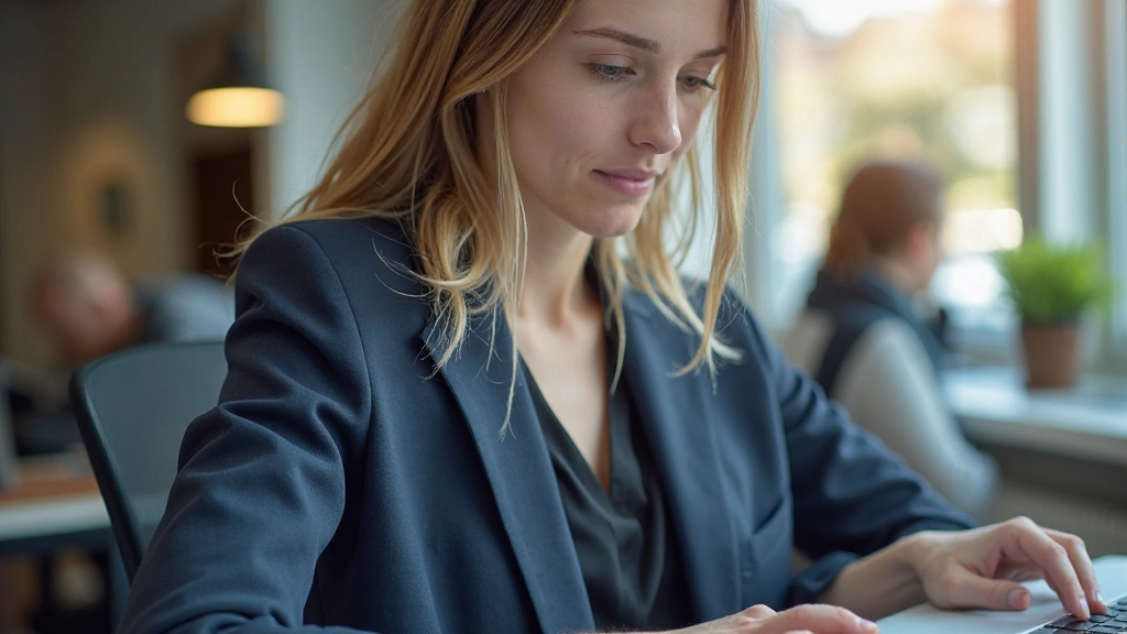 Professionele webdesigner werkt aan laptop met design software